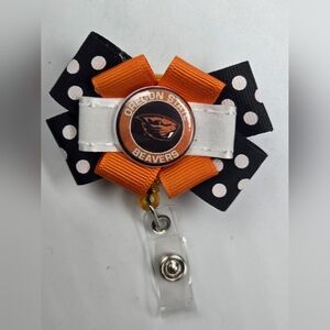 Oregon State University Badge Reel NCAA OSU Beavers Alumni Souvenir Lanyard ID